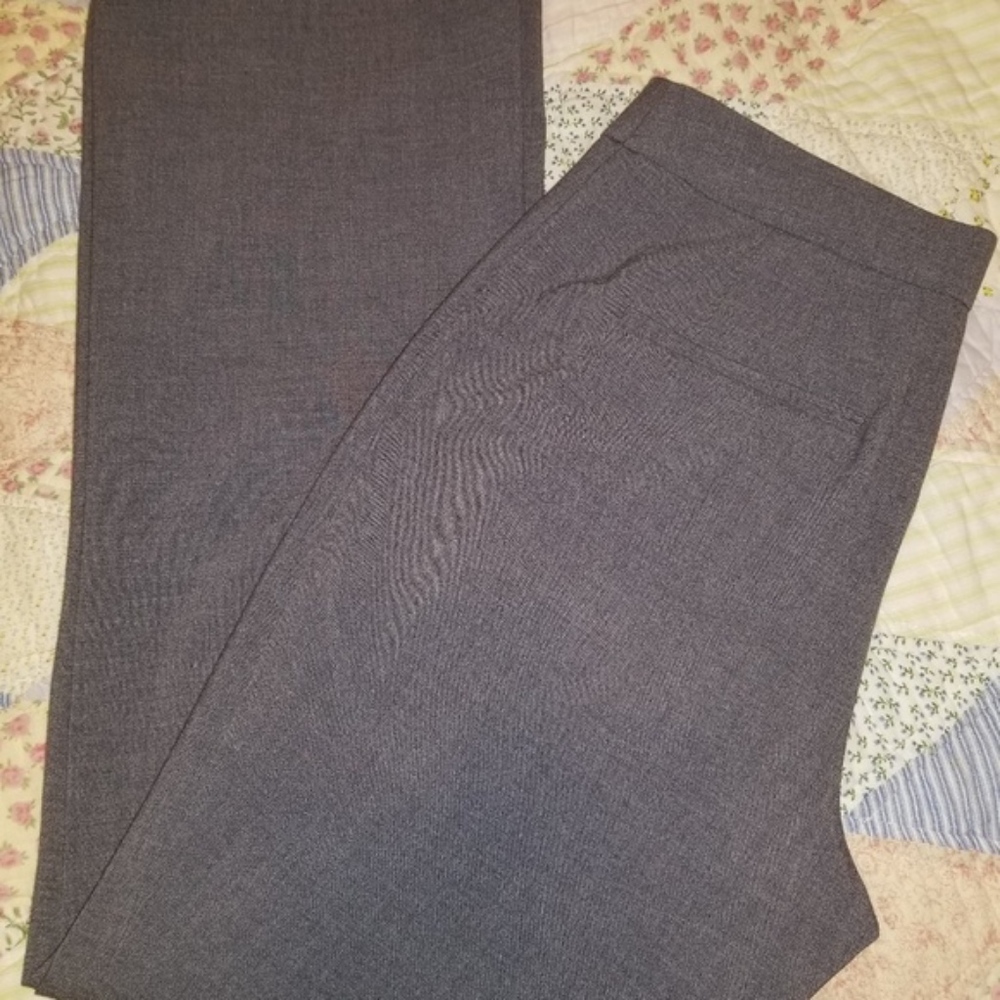 Dana Buchman Grey Trousers